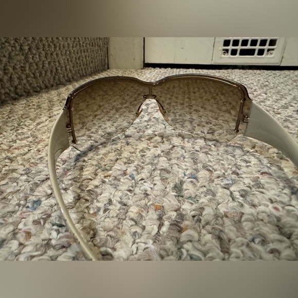 Beautiful brown gradient rimless Gucci sunglasses! with leather case - Picture 6 of 13